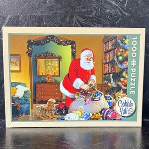 COBBLE HILL Tom Newsom “Santa Always Delivers” 1000 Pieces Puzzle